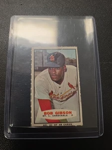 1967 BAZOOKA BOB GIBSON HAND CUT (Crease at Top)  - Picture 1 of 2