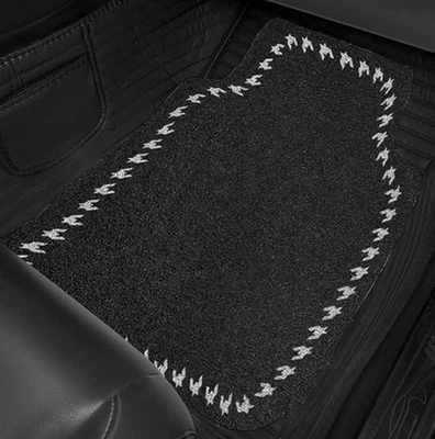 Single Piece Car Front Floor Mat Silk Coil Anti Dirt Interior Protector Foot Pad Foto 1 de 4
