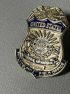 United States Federal Air Marshall Philadelphia Field Office Pin Revers - Bild 1 von 4