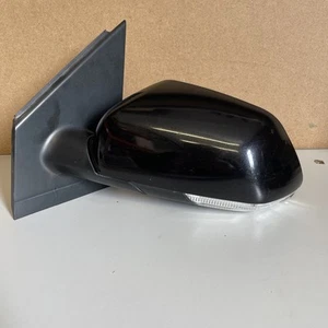 05-09 Vw Polo 9n3 N/S Passenger Door Mirror Left Mirror Black Magic LC9Z - Picture 1 of 9