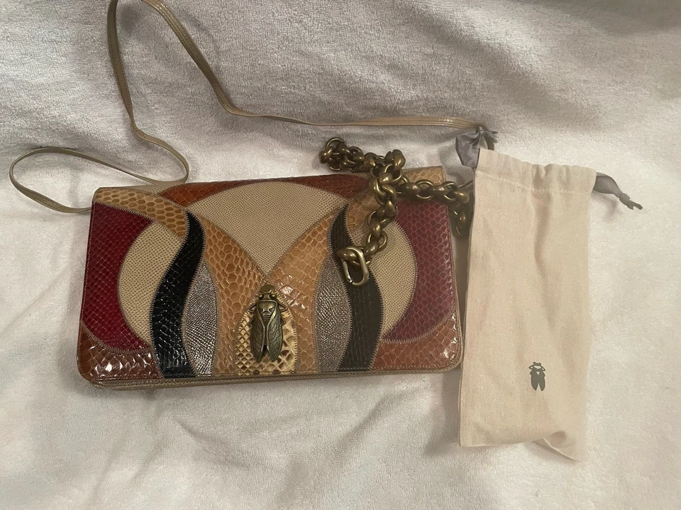 Bolso clutch de hombro Involuntary Icon Intarsio 16 Foto 1 de 4