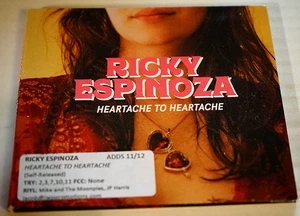 Ricky Espinoza Heartache To Heartache Rare Dj Promotional 2019 Cd Vg++ - Bild 1 von 4