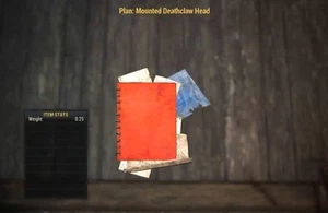(Xbox) Mounted Deathclaw Head Plan - Picture 1 of 1