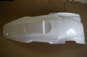 POLISPORT REAR FENDER SUZUKI RMZ250 2007 2008 2009 WHITE RMZ - Picture 1 of 3