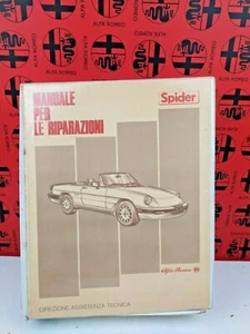 ALFA ROMEO Spider Tercera Serie Manual Reparación Original - Imagen 1 de 4