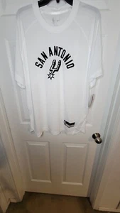 San Antonio Spurs Nike Authentic Short Sleeve Mens XXL NEW - Picture 1 of 4