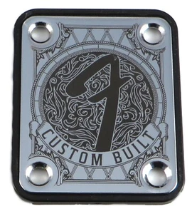 Custom "Fender OLD Paisley" Guitar Neck Plate - Engraved in choice of colors