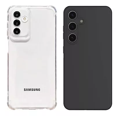 For Samsung Galaxy A17 A16 A15 A14 A55 A52 A56 A34 A54 Silicone Phone Case Cover - Image 1 of 4