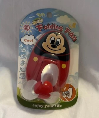 Collar portátil mini ventilador portátil de Mickey Mouse Foto 1 de 4