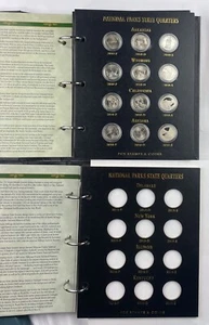 Americas National Parks Quarter 2010-2021 Unc / Proof P D S 82pcs in PCS Albums - Picture 1 of 12