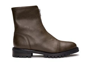 Vegane Boots Knöchel eleganten Stiefeletten mit atmungsaktiv Futter Rutschfest - Bild 1 von 5