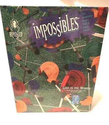 Impossibles LOST IN THE WOODS  750 + 5 piece Bepuzzled Puzzles Jigsaw Puzzle - Image 1 of 4