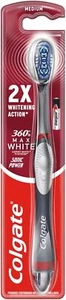 360 Max White Sonic Power Medium Toothbrush Whitening Toothbrush Medium Bristles - Picture 1 of 2