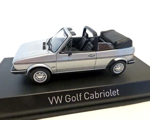 VW Golf 1 Cabriolet 1981, Plata Met. NOREV 1:43 - Imagen 1 de 1