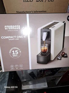 Cremesso Compact One II Kapsel Kaffeemaschine Kapselmaschine graphite black NEU - Bild 1 von 1