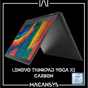Lenovo ThinkPad X1 Yoga Gen2 20JE14 inch i7-7600U 16 GB 256 GB Touch Stylus Pen - Picture 1 of 10