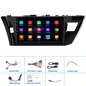 For Toyota Corolla 2013-2016 Android 10 32GB Car Stereo Radio GPS Player CarPlay - Picture 1 of 12