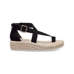 Alfani Moira Womens Toe Loop Espadrille Sandal Black US Size 10 M - Picture 1 of 3