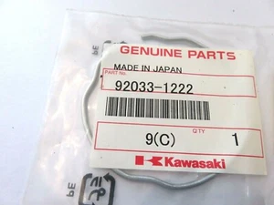 OEM New Genuine Kawasaki RING-SNAP FORK OUTER 92033-1222 - Picture 1 of 3