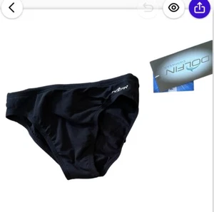 Dolfin Jungen Gr. 28 schwarz Badeslip neu mit Etikett chlorresistent 1 - Bild 1 von 1