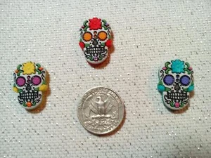 Cuidadores de agujas de calavera de azúcar de SandrasStitchStash - Imagen 1 de 7