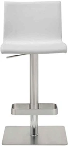 Whiteline Modern Living Watson Bar Stool White - Picture 1 of 8