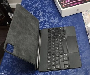 Apple Magic Keyboard - Black version. Model: (A2261), MXQT2LL/A - Picture 1 of 5