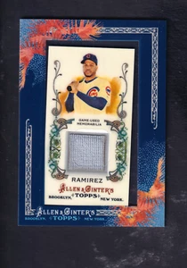 2011 Topps Allen and Ginter Relics #ARM2 Aramis Ramirez Jsy - Picture 1 of 2
