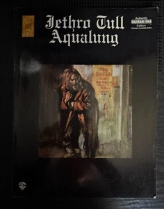 Jethro Tull Aqualung Guitar Tab Songbook – Classic Album Edition Authentic 1994 - Picture 1 of 2