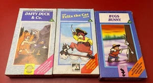 Comic Toons Presents Bugs Bunny, Daffy Duck & Co, The Felix The Cat Videos VHS - Picture 1 of 5