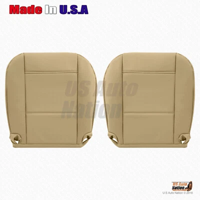 Front Bottoms Leather Cover FITS 2001 2002 2003 2004 2005 BMW 325I 330I 350I Tan - Image 1 of 4