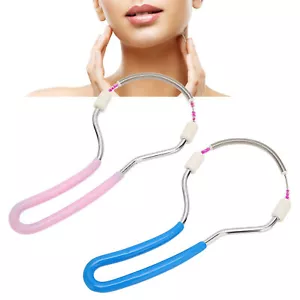 2pcs Spring Facial Hair Remover Women Portable Threading Face Epilator - Picture 1 of 12