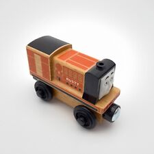 Thomas Wooden Railway Rusty Real Wood Series 2012 Mattel Exposed Wood Rare