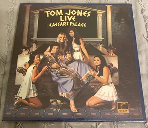 Tom Jones Live Caesars Palace 7 1/2 IPS 4 track Reel to Reel Tape Still Sealed - Picture 1 of 9