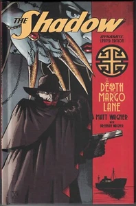 SHADOW THE DEATH OF MARGO LANE HC copertina rigida $24,99srp Matt Wagner 2016 NUOVO QUASI NUOVO - Foto 1 di 2