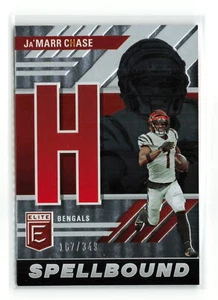 JA'MARR CHASE #SB-JC2 /349 2023 PANINI DONRUSS ELITE BENGALS SPELLBOUND - Picture 1 of 2