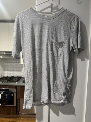 Camiseta de bolsillo a rayas mediana Rag And Bone para hombre Foto 1 de 3