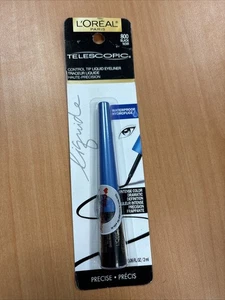 L'Oreal Paris Telescopic Precision Liquid Waterproof Eyeliner 800 Black SEALED - Picture 1 of 2
