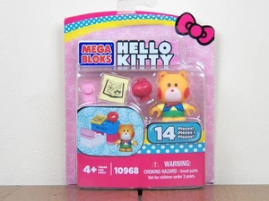 Hello Kitty Mega Bloks 14-teiliges Schulgebäude Spielset Figur 10968 *NEU* - Bild 1 von 8