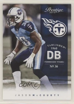 2012 Playoff Prestige Jason McCourty #195 Rookie RC - Image 1 of 2