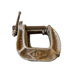 Vintage Brink & Cotton, Armstrong & 4- Cincinnati Tool Co C Clamps - Picture 1 of 10