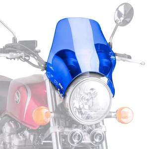 Puig Screen | Blue | Suzuki GN 250 1982>1999 - Picture 1 of 3
