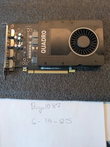 NVIDIA Quadro P2200 5GB GDDR5X Graphics Video Card - Black - Bild 1 von 6