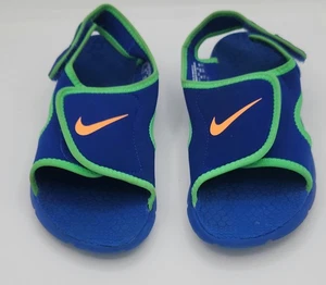 Nike Boys Size 2 Sunray Adjustable  Sandal/ Slip On - Picture 1 of 3