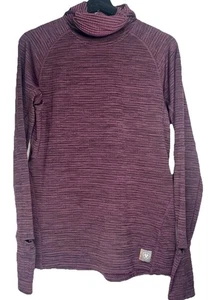 Ariat Tek Rebar Damen Gridwork Sturmhaube Baselayer M lila schwarz Reitsport - Bild 1 von 8