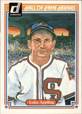 1983 Donruss HOF Heroes #8 Luke Appling - BB - Image 1 of 2