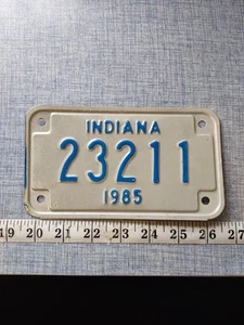 Motorradkennzeichen Indiana 1985 - Bild 1 von 2