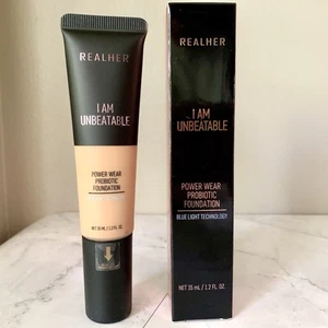Realher Power Wear Probiotic Foundation - I AM FOCUSED (Fair Ivory ) - Picture 1 of 1