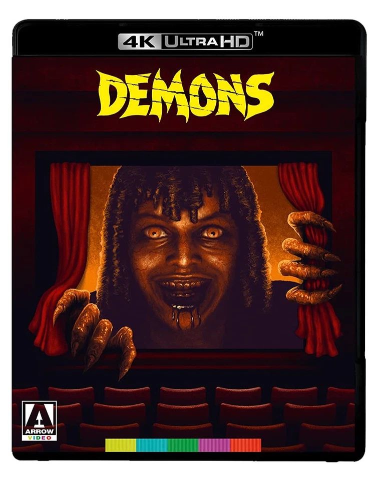 Demons (natasha Hovey Fiore Argento) 4k Ultra HD Region B Blu-ray