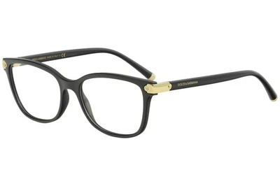 Gafas Dolce & Gabbana D&G DG5036 DG/5036 501 marco óptico negro/dorado 53 mm Foto 1 de 4